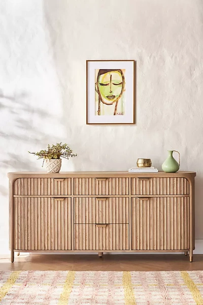 Anthropologie Isla Buffet In Beige