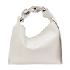 Jw Anderson Small Chain Hobo - Leather Shoulder Bag In White