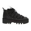 JW ANDERSON FABRIC PADDED LACE UP BOOTS