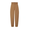 Joseph Neutral Drew Wide Leg Trousers In Camel