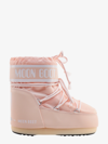 Moon Boot Iconic Low Lace-up Boots In Pink