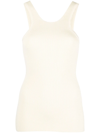TOTÊME CURVED COMPACT JERSEY-KNIT TANK TOP