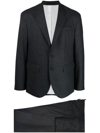 Dsquared2 Virgin-wool Single-breasted Suit In Black
