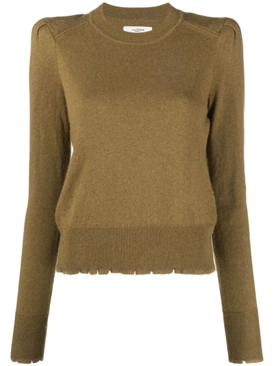 Isabel Marant Étoile Long-sleeve Jumper In Green