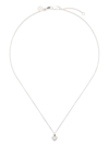 Stolen Girlfriends Club Stolen Heart Silver Necklace In Sterling Silver