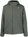 K-way Logo-detail Windbreaker Jacket In Grün