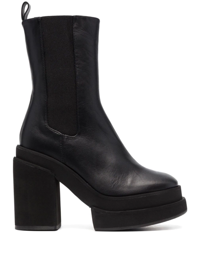 Paloma Barceló Woman Ankle Boots Black Size 9.5 Soft Leather