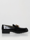 Bottega Veneta Madame Brushed Leather Loafers In Black