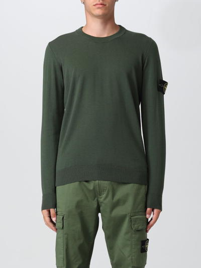 Stone Island Sweater  Men Color Military