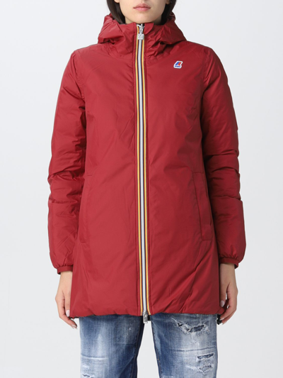 K-way Sophie Thermo Plus Reversible Jacket In Red