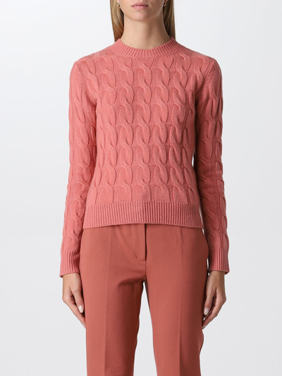 Max Mara Sweater  Woman Color Coral
