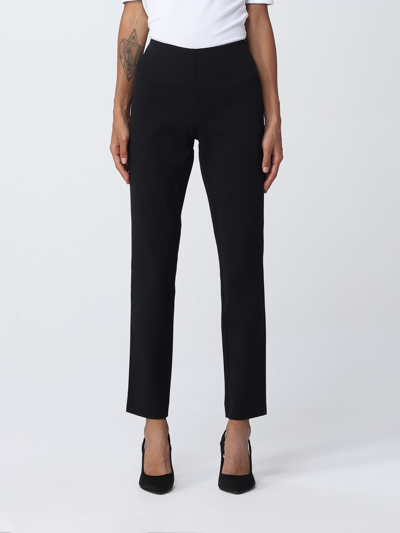 Lauren Ralph Lauren Side-zip Slim-fit Trousers In Black