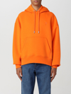 Ami Alexandre Mattiussi Sweatshirt Ami Paris Men In Orange