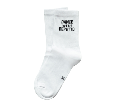 Repetto Dance With  Socks In White