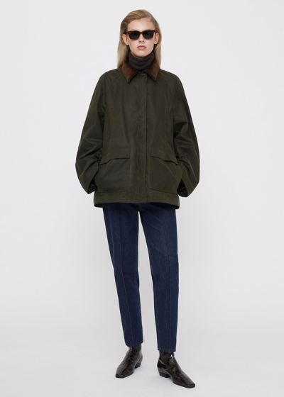 Totême Padded Cotton Country Jacket In Bark