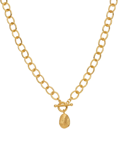 Amber Sceats Coco 24k-gold-plated Pendant Necklace