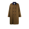 Nick Fouquet Vincent Double-breasted Overcoat In Green