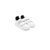 MOSCHINO WHITE TEDDY BEAR LEATHER LOW-TOP trainers,7168618871699