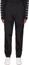 GIVENCHY BLACK EMBROIDERED LOUNGE PANTS