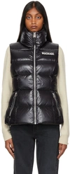 Mackage Chaya Water Resistant Down Puffer Vest In C0001 Black