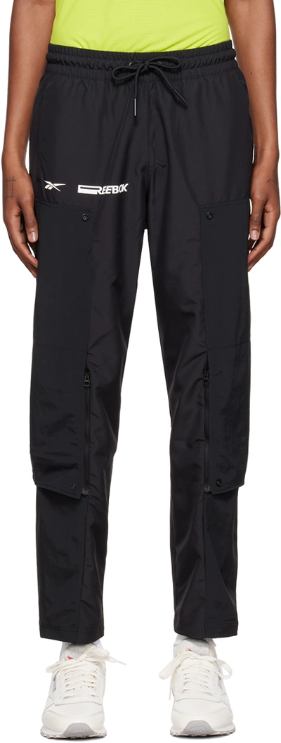 Reebok Black Ars Commuter Lounge Pants In Black