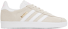 Adidas Originals Gazelle Suede And Leather Sneakers In Neutral