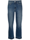 L AGENCE HARRIS HIGH-RISE CROPPED JEANS
