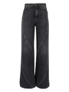 3x1 Helix Flip Jeans In Black