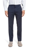 Bonobos Jetsetter Slim Fit Flat Front Stretch Wool Dress Pants In Bright Navy