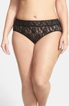 Hanky Panky French Briefs In Black/ Gold