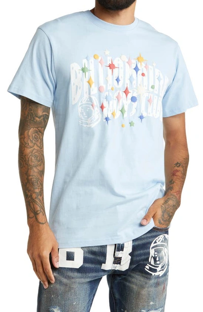 Billionaire Boys Club Arch Burst Cotton Graphic Tee In Cashmere Blue