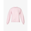 Ganni Isoli Boxy-fit Organic-cotton And Recycled-polyester-blend Sweatshirt In Sweet Lilac