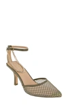 Bcbgeneration Mayah Ankle Strap Pump In Dark Olive