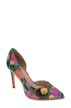 Bcbgeneration Harnoy Point Toe Pump In Multi Floral