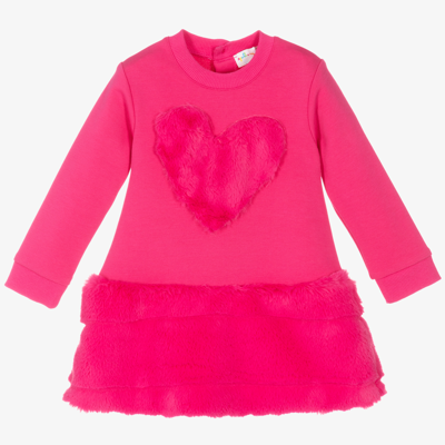 Agatha Ruiz De La Prada Babies'  Girls Pink Cotton Dress Set