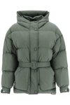 Ienki Ienki Michlin Quilted Nylon Puffer Jacket In Khaki