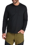 OUTDOOR RESEARCH BARITONE PERFORMANCE LONG SLEEVE POCKET HENLEY
