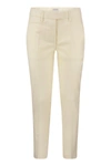 Dondup Women's Perfect - Slim Fit Stretch Trousers In Cream