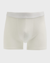 Cdlp Stretch-lyocell Boxer Briefs In White