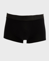 Cdlp Men's Low-rise Solid Trunks In Black