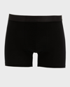 Cdlp Nine-pack Stretch-lyocell Boxer Briefs In Black