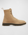 Sorel Men's Hi-line™ Lace Waterproof Leather Ankle Boots In Canoe, Major