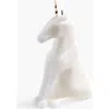 54celsius Pyropet Einar Unicorn Candle Lilac In White