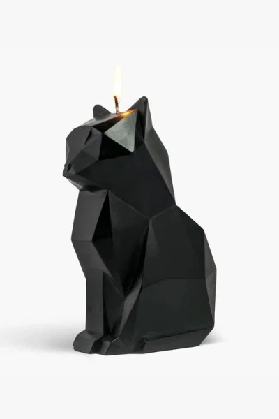 54celsius Pyropet Kisa Cat Candle In Black