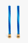 54celsius Rope Candles In Blue