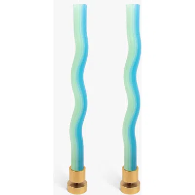 54celsius Wiggle Candles In Blue