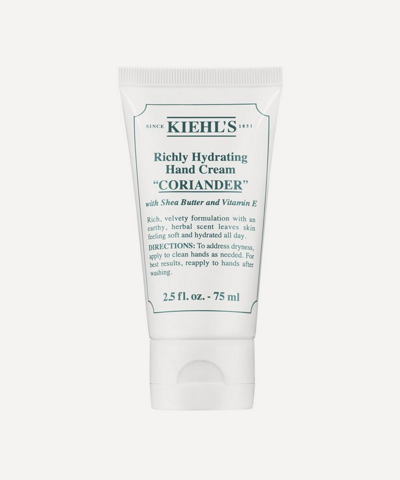 Kiehl's Since 1851 Richly Hydrating Coriander Scented Hand Cream 75ml