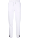 Thom Browne Cricket Stripe Track Pants In White