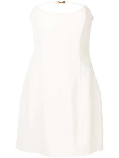 Cult Gaia Jaslene Mini Dress In Off White