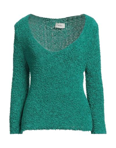 Vicolo Sweaters In Green